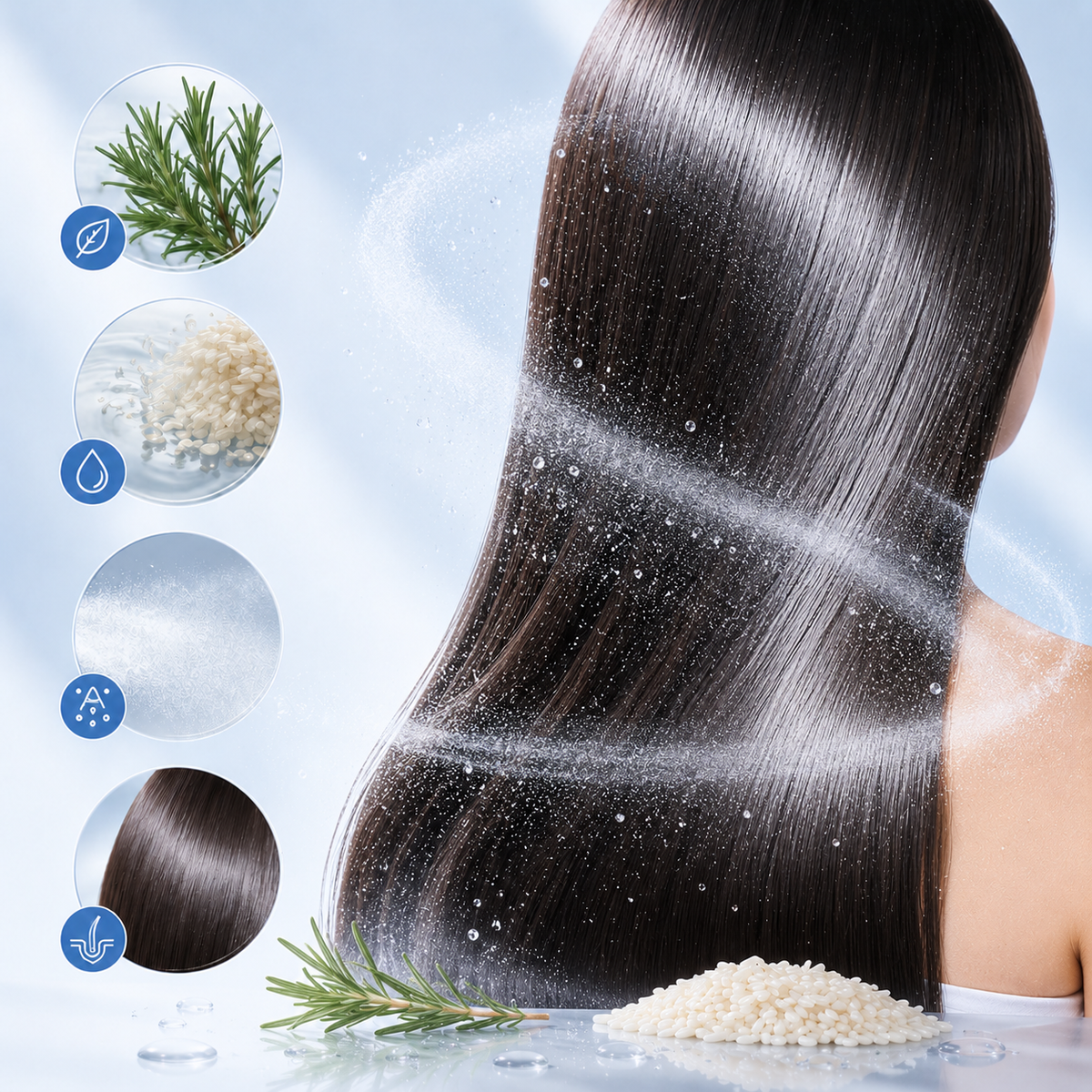 Last Day Buy 1 Get 1 Free 💗Peauvelle💧Rosemary Hair Care Spray