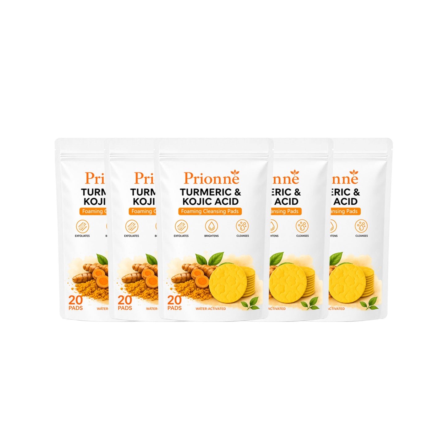 🔥Last Day 68% OFF-Prionne Turmeric Kojic Glow Pads