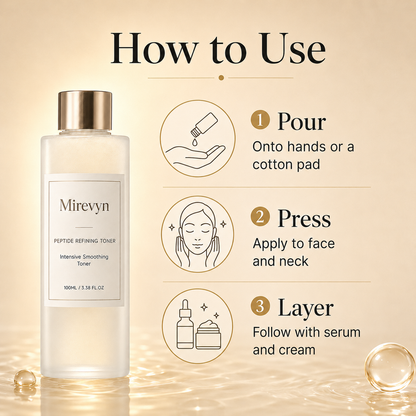 🔥Last Day 62% OFF-✨ Mirevyn 30-Peptide + EGF Firming, Smoothing & Hydrating Toner